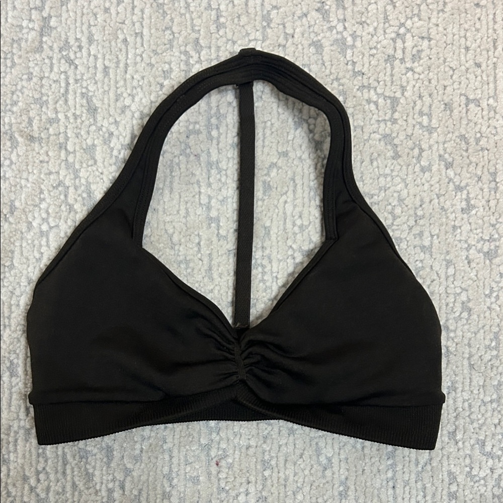 BuffBunny Black Sports Bra